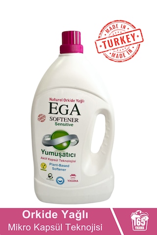 Ega Kimya Aktif Kapsül Teknolojili Orkide Çamaşır Yumuşatıcısı 4100 ML