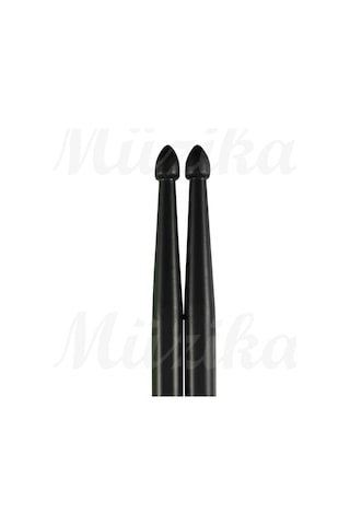 Mendini Baget Siyah Nylon 5 A - Davul - Bateri Bageti Drumsticks 5a Pürüzsüz Yüzey