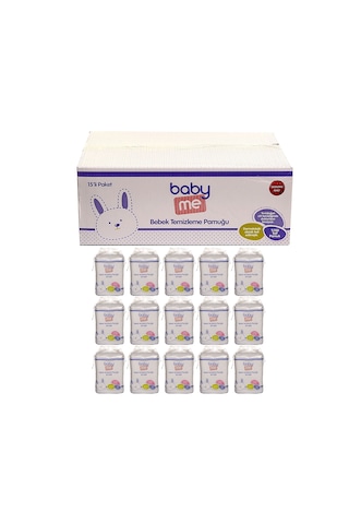 Baby Me Bebek Temizleme Pamuğu 15 x 60 Adet