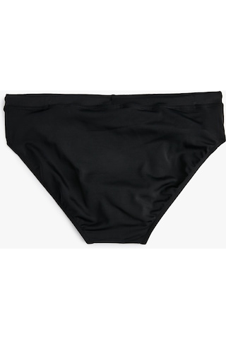 Koton Basic Slip Mayo Beli Bağlamalı Siyah 4sam00002mk 4SAM00002MK999