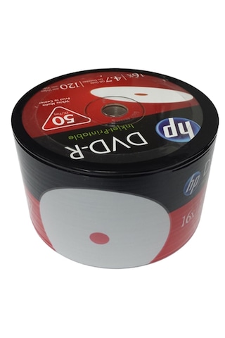 Hp Dvd-r 4,7gb/120min 16x 50 Li Shrink Printable Hp Dvd-r 4,7gb/120min 16x 50 Li Shrink Printable