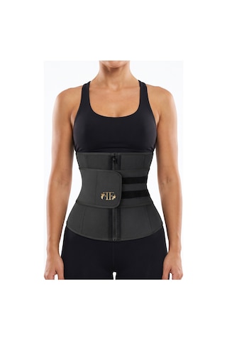 Fitformgiyim Orjinal Sauna Unisex Termal Bel Korse Siyah
