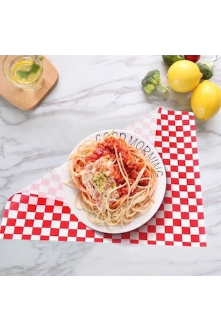 Ulzyvf Createtech Wrap Pembe Liner Gıda Deli Damalı Ambition 100 Wb - Şık Mutfak Aksesuarı Açık Pembe Açık Pembe