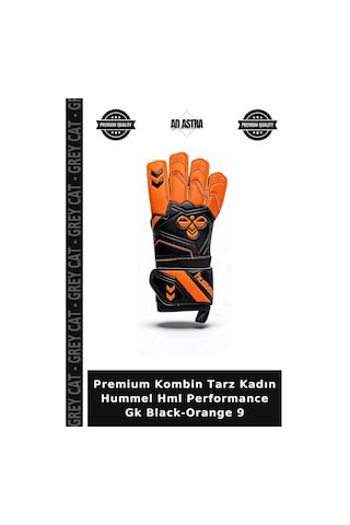 Grey Cat Premium Kombin Tarz Kadın Hummel Hml Performance Gk Black-orange 9 Çok Renkli