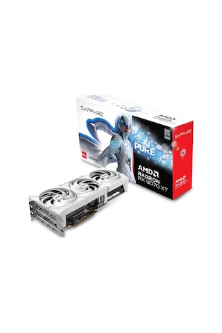 Sapphire Pure Amd Radeon Rx 9070 Xt 11348-02-20g 16gb Gddr6 Aeae2sap0008