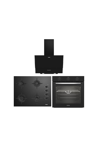 Altus Ala 321 B - 159 DB - 535 B Siyah Ankastre Set