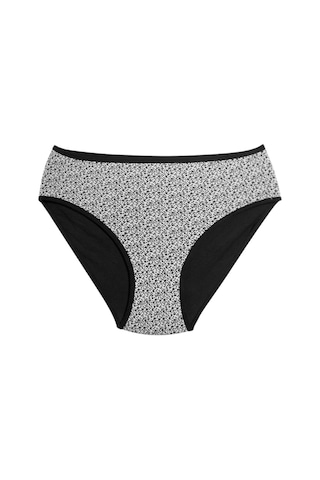 Alya Underwear Kadın Baskılı Külot Batu 3'lü Paket Siyah
