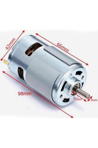 Rs775 Dc Motor Rulmanlı 12-36 Volt 12000 Rpm Şarjlı Matkap – Cnc