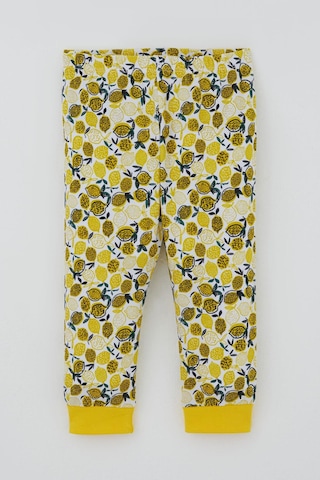 Breeze Kız Bebek Pijama Takımı Limon Bahçesi 4 Ay-1 Yaş, Sarı Sarı