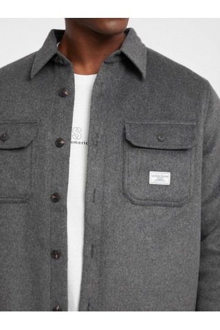 Guess Jeans Erkek Çok Renkli Yün Karışımlı Regular Fit Gömlek M5bh68wı542-h91e Çok Renkli