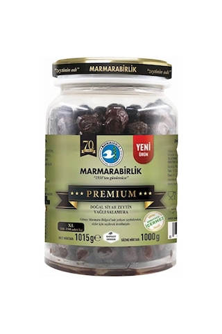 Marmarabirlik Premium XL Siyah Zeytin 1 KG