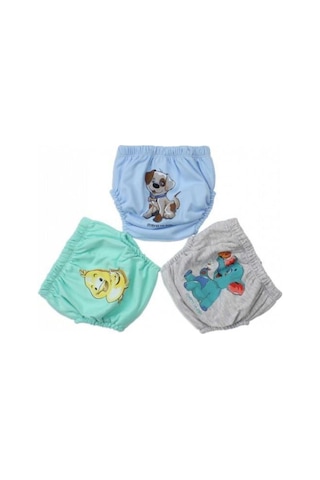 Unisex Bebek Gri Alıştırma Külodu