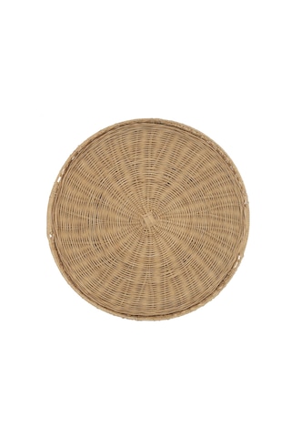 Meander Rattan El Örme Çok Amaçlı Tepsi 55cm 8926