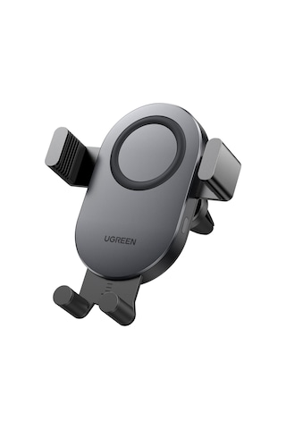 Ugreen Magsafe 15w Kablosuz Araç İçi Hızlı Şarj Cihazı, Otomatik Sensörlü Tutucu, Siyah, 40118