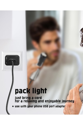 My Polo Time Philips Mg7940 İle Uyumlu 5v Usb Şarj Kablosu
