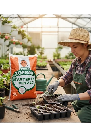 Süper Toprak Bitki Torfu 10l 10 L