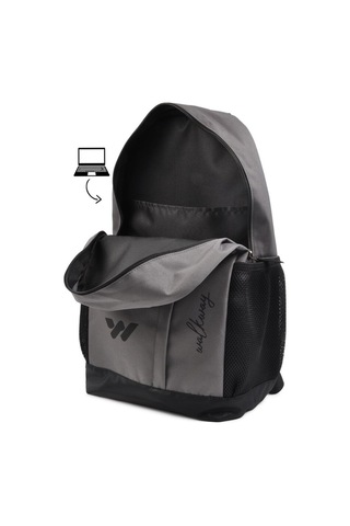 Walkway Gri Tekstil Unisex Sırt Çantası Armor Sırt Çantası Gri