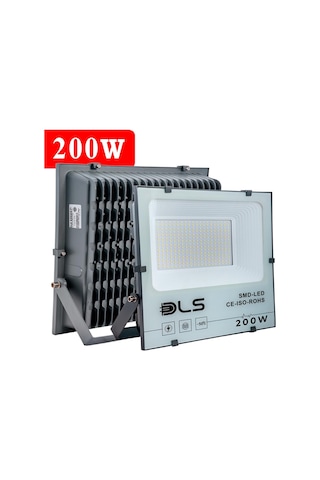 Pr-b200 200w Projektör Dls Park Bahçe Çevre Site Bina Tabela Dış Mekan Led Lamba