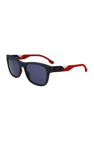 Lacoste L6043s 424 56 Erkek Kare Mavi Kemik Güneş Gözlüğü Mavi
