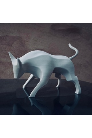 Dekoratif Boğa Figürü 3d Yazıcı Baskı