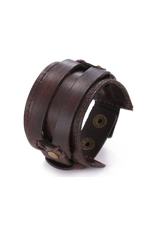 Gogoey Dbg97977 Erkek Deri Bileklik Çok Renkli