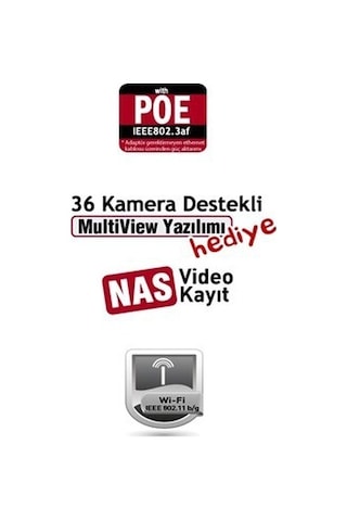 Goldmaster Wi-Fi Ev Ofis İp Güvenlik Kamerası Sc-409-Onwp