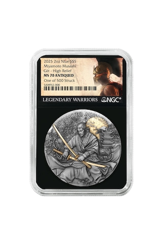 Agakulche Samuray Gümüş Sikke Coin