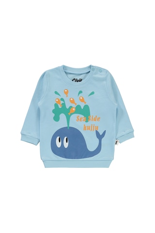 Civil Baby Erkek Bebek Pijama Takımı 6-18 Ay Mavi 2258702633ss Mavi