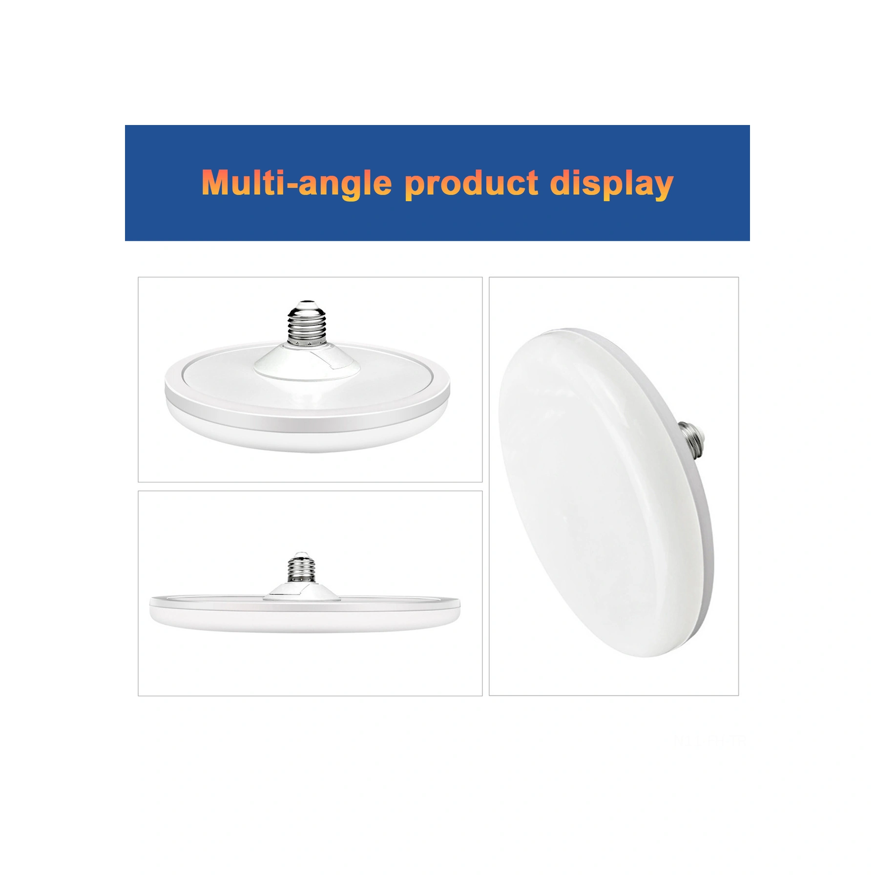 Folinda E27 Vidalı Led Fener Işığı 24w 6500k Beyaz Işık 165-265v Enerji Tasarruflu Ev & Salon İçin Yüksek Güçlü Pp+alüminyum Kasa Diğer