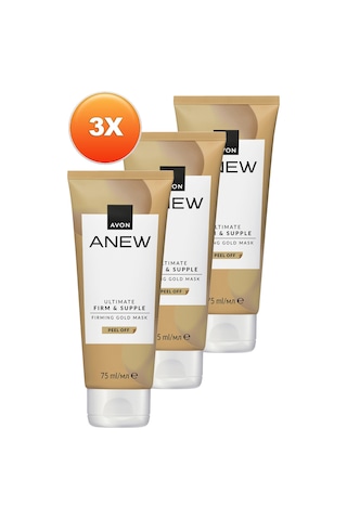 Avon Anew Ultimate Firm And Supple Altın Maske 3 x 75 ML