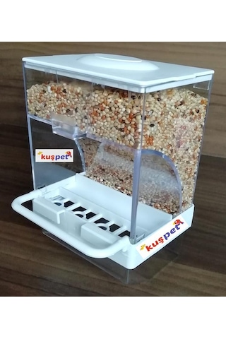 Kanarya Muhabbet Kuşu Akıllı Yemlik Kuş Yemliği