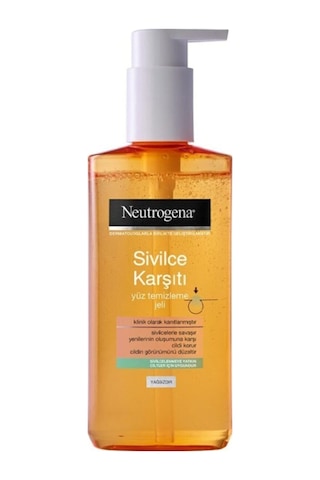 Neutrogena Sivilcelere Karşı Yüz Temizleme Jeli 200 ML
