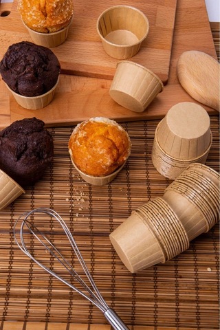 Kraft Muffin Kek Kalıbı 50'li Diğer