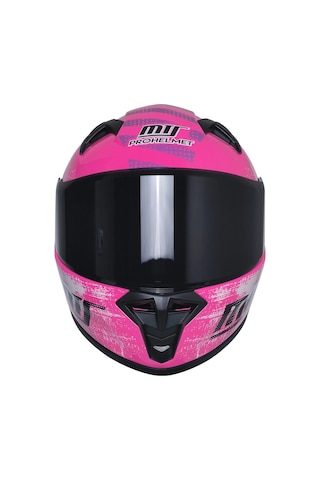 201 Pembe Çocuk Kaskı Kapalı Model