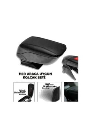 Tiger Marketing Siyah Renk Universal Tüm Araçlara Uygun Kolçak