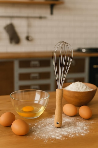 Paslanmaz Çelik Çırpıcı 30 Cm Metal