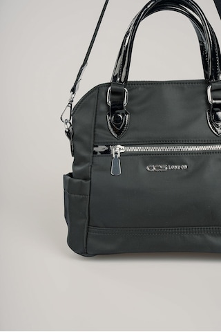 Ççs Kadın 17894 Omuz Ve Sırt Çantası Siyah-bej Siyah - Bej