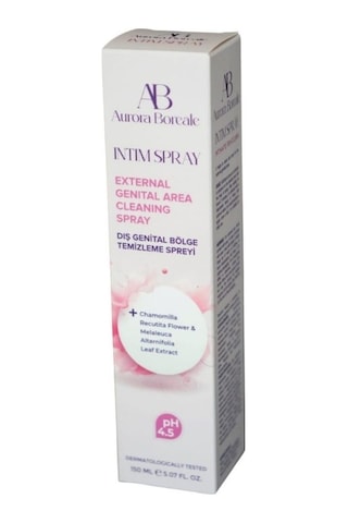 Aurora Boreale 150 Ml İntim Sprey Dış Hassas Bolge Temizleme Spreyi - C-5212