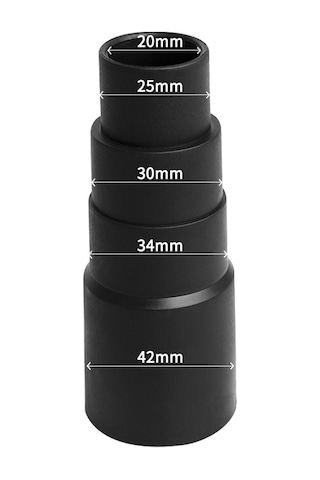Leasetake Evrensel Vakum Hortumu Adaptörü Hortum Aksesuarları Adaptör Bağlantısı 25mm 30mm 34mm 42mm 20mm 35mm Dört Katmanlı Adaptör