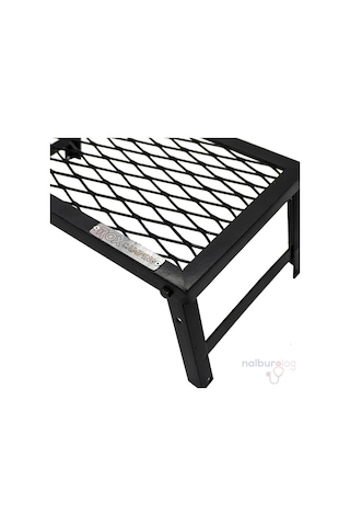 Rox Camping 0121 Ayaklı Ateş Üstü Kamp Izgara Large Siyah