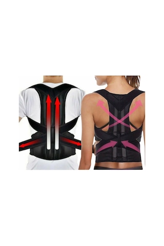 Medikal Dik Duruş Korsesi Kifoz Skolyoz Korsesi Omuz Bel Korsesi