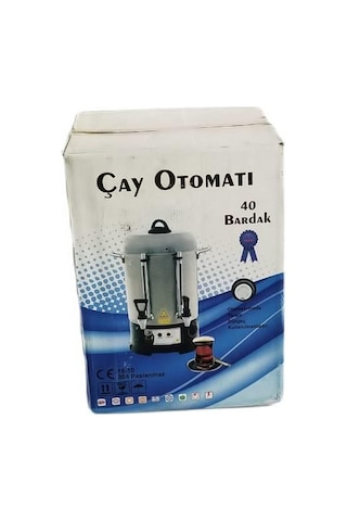 Çay Otomatı 40 Bardak Paslanmaz Çelik Çay Makinası Çay Otomatı 40 Bardak Paslanmaz Çelik Çay Makinası