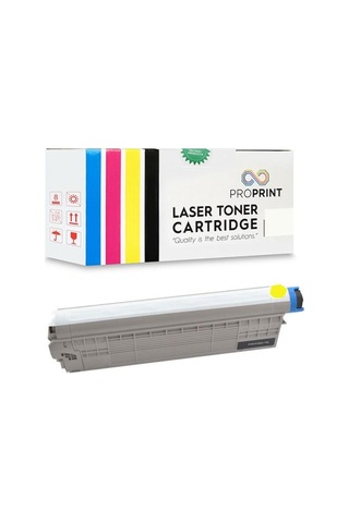Proprint Oki C822 44844625 Sarı Uyumlu Toner 7300 Sayfa C822N