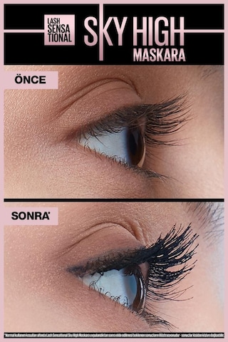 Maybelline New York Lash Sensational Sky High Maskara & Mini Super Stay Matte Ink Likit Mat Ruj 65 Seductress 2.7ml pktskyhghmskmnssmi-9397 0