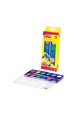 Sulu Boya Play-doh 12 Renk Kucuk play-su002