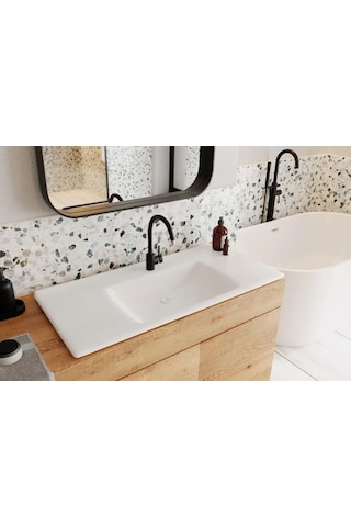 Karen Banyo Star 85 CM Dolap Uyumlu Seramik Lavabo