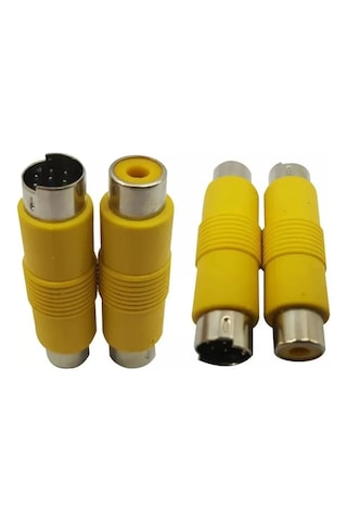 8 Pinli Rca Video Adaptörü 140-02138-0080f Sarı 8 Pinli Rca Video Adaptörü 140-02138-0080f Sarı