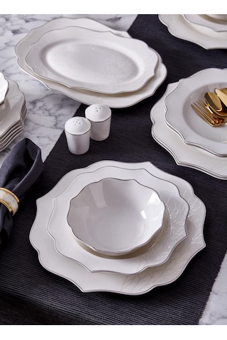 Neva N3243 Yasmin Romantik 28 Parça 6 Kişilik Yemek Takımı