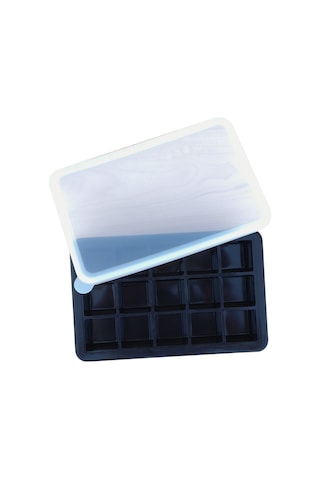 Maiyame 15 Izgara Gömlekli Silikon Buz Kalıbı, Yemek Dereceli Materyal, Kolay Buz Çıkarımı, Dondurucuda Rafetli, Kokteyl/kahve/whiskey İçin Çok Renkli