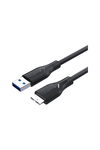 Veggieg Usb 3.0 Micro B Şarj Ve Data Hdd Kablosu 1.5 Metre